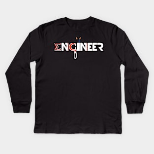 Engineer Kids Long Sleeve T-Shirt